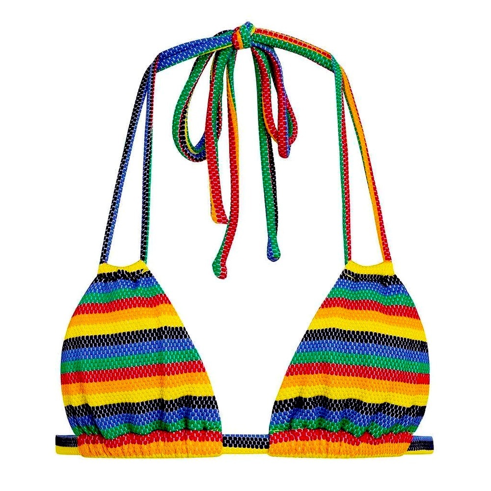 Montce Caribbean Stripe Solo Bikini top